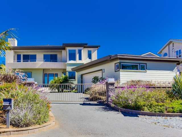 Private and gated on one of Old Carlsbad's greatest coastal streets