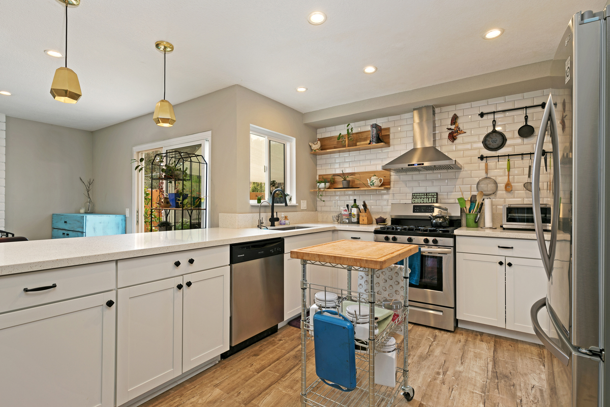 Open Floor Plan with kitchen focus